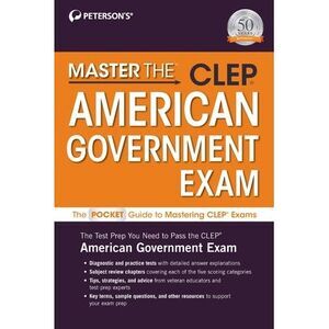 Master The(tm) Clep(c) American Government Exam -- Petersons